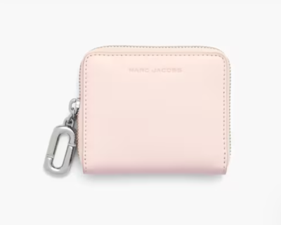 Cartera compacta Marc Jacobs pink